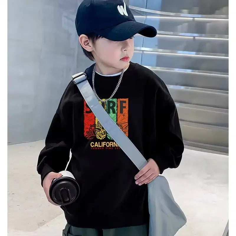 カラフルプリントスウェット 男の子