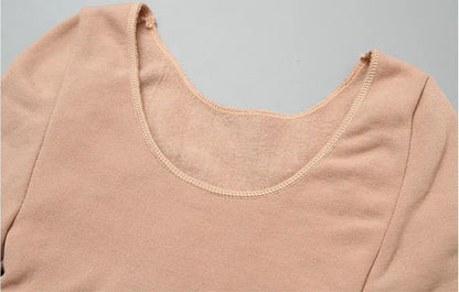 【上下セット】秋冬あったかインナーセット 厚手サーマル上下セット