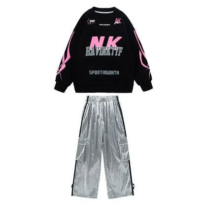 クールなストリート系セットアップ💙ダンスにも!