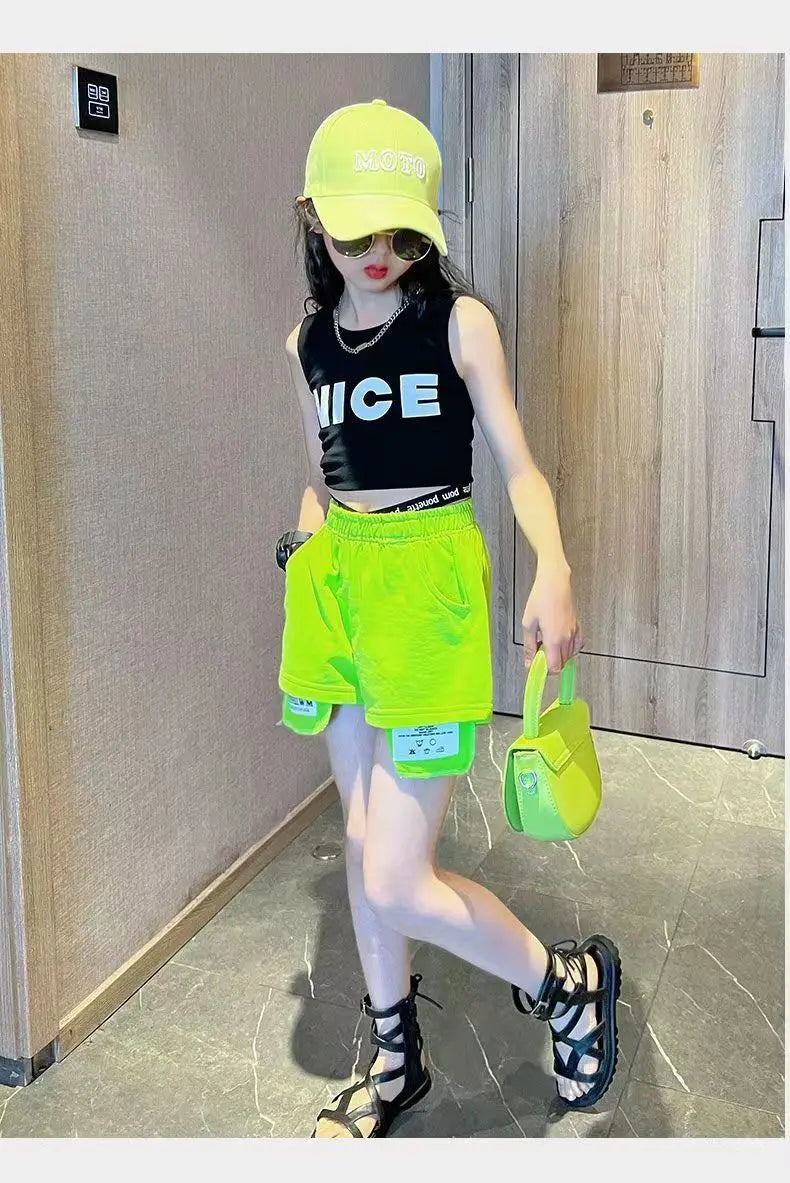 ネオンポップ ダンス セットアップ