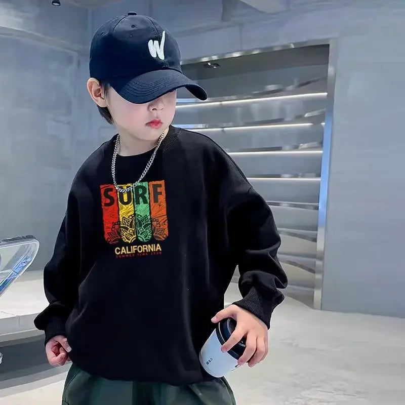 カラフルプリントスウェット 男の子