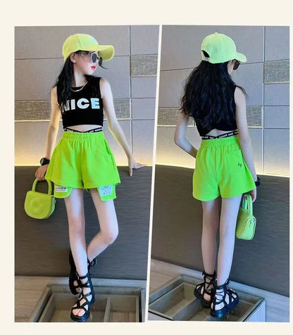 ネオンポップ ダンス セットアップ