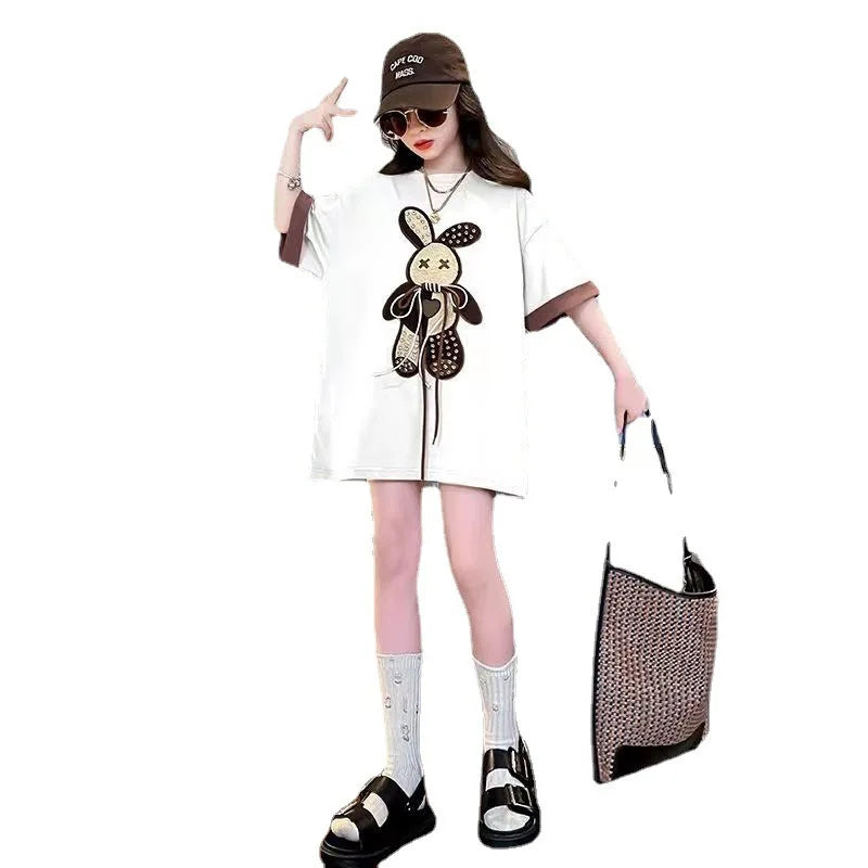 ストリートポップ♪うさぎビッグTシャツ