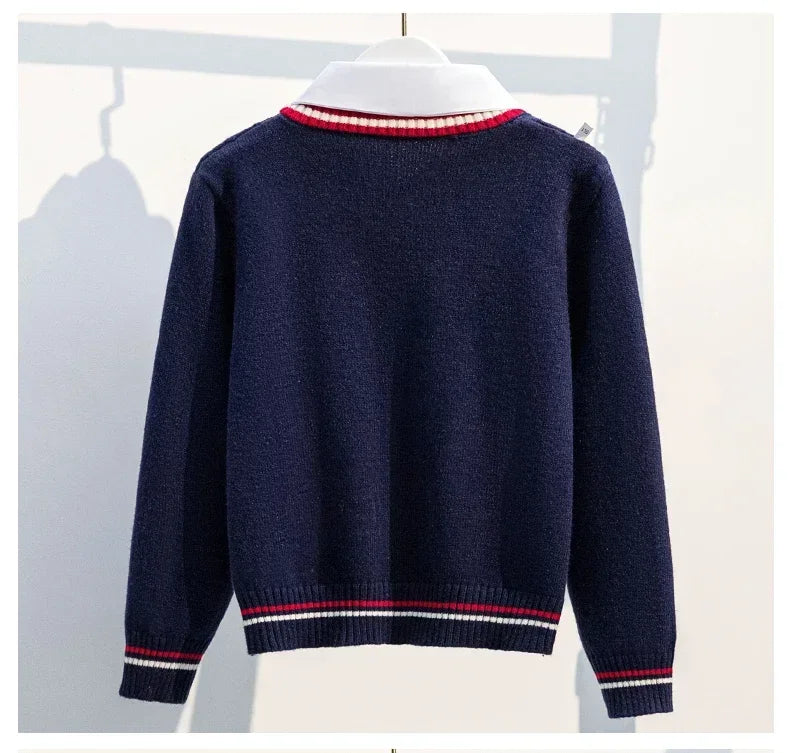 女の子トラッド制服風セットアップ♪秋冬