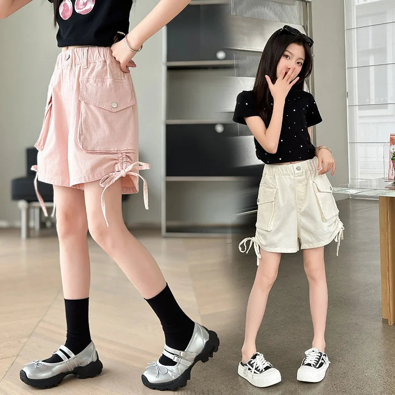 サイドドローコード カーゴショートパンツ