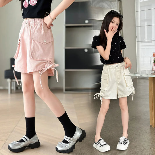 サイドドローコード カーゴショートパンツ