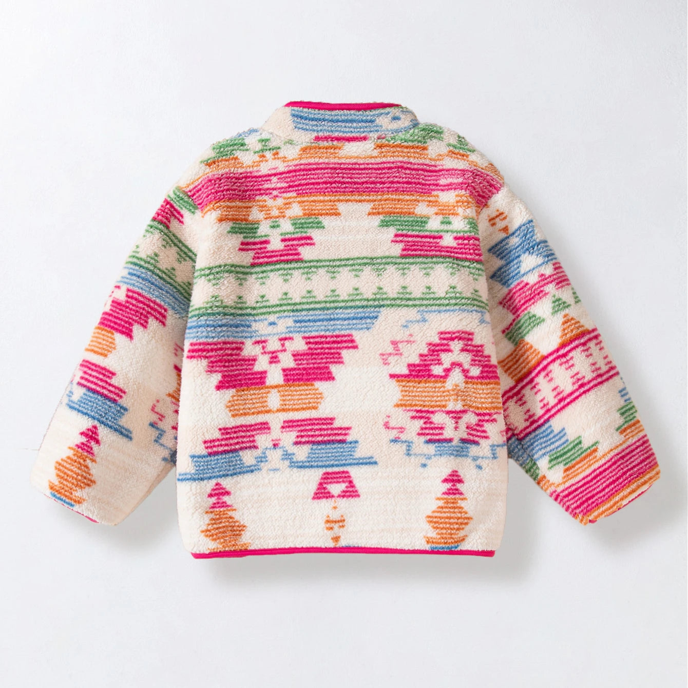 カラフルデザイン✨あったかフリースジャケット