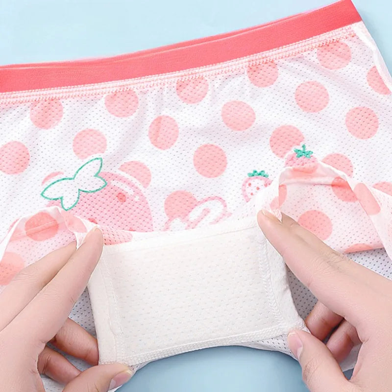 【4枚セット】超通気性！メッシュキッズパンツ4枚セット👧✨