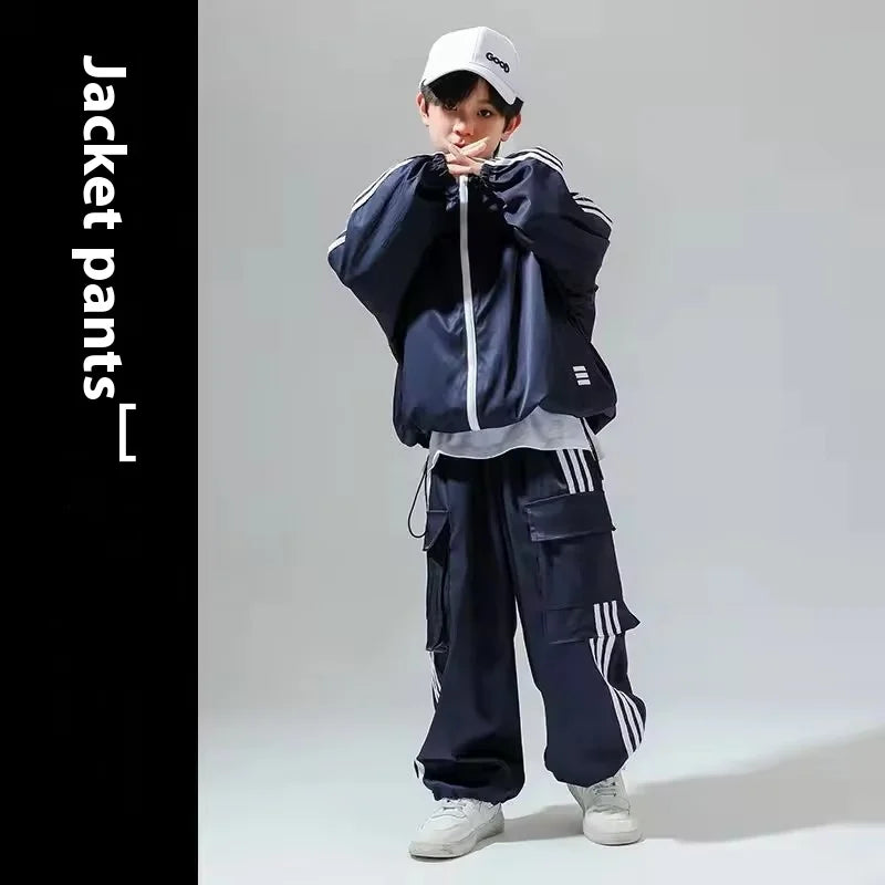 クールなストリート系セットアップ💙ダンスにも!