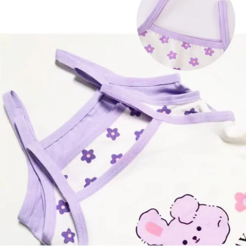 【3種セット】キッズインナー3枚組 コットン100%