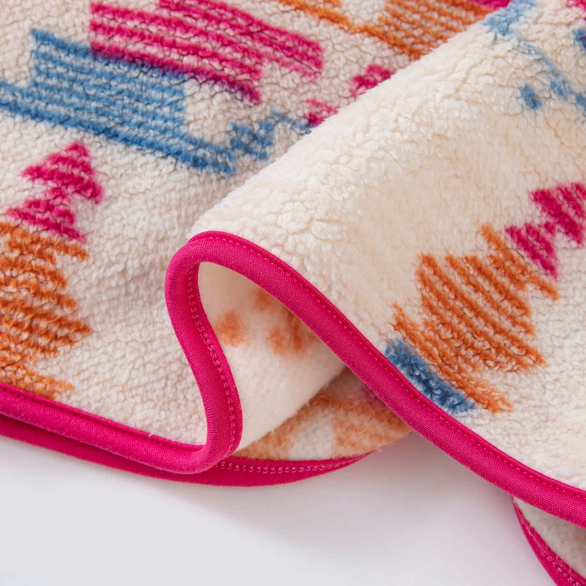 カラフルデザイン✨あったかフリースジャケット