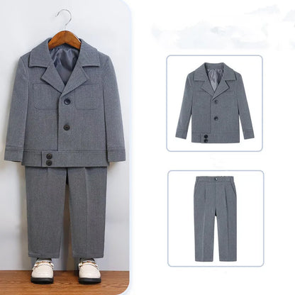 キッズフォーマルスーツ 男の子 ジャケット&パンツセット