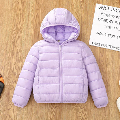 軽量あったか中綿フードジャケット