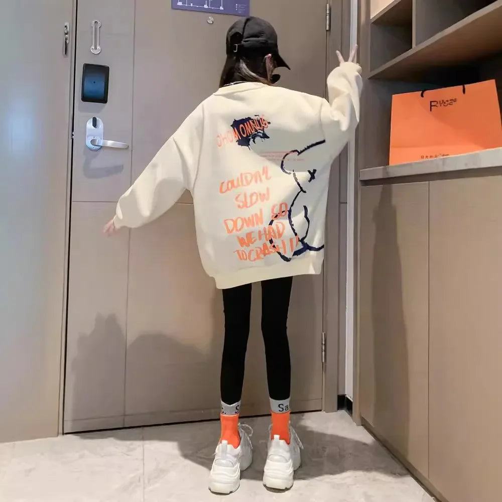 ゆったりカジュアル長袖スウェット