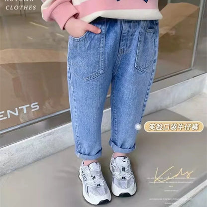 スター&ハート☆キュートデニムパンツ