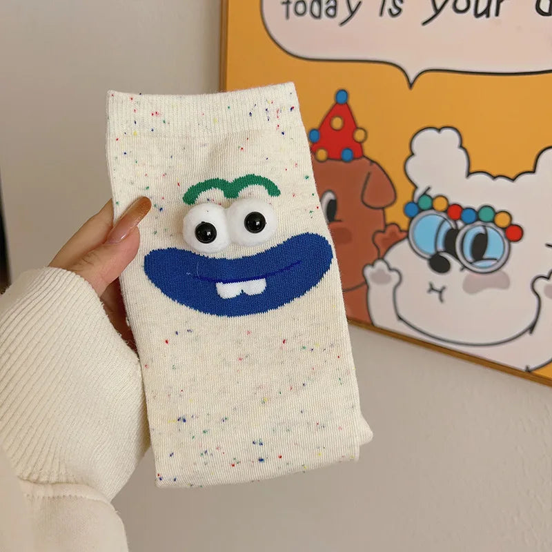 もこもこ おめめソックス 😊