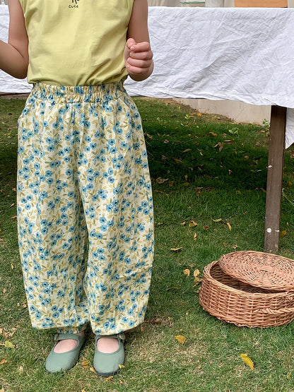 花柄ふんわりバルーンパンツ