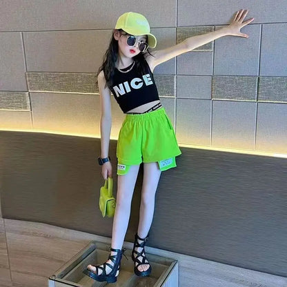 ネオンポップ ダンス セットアップ