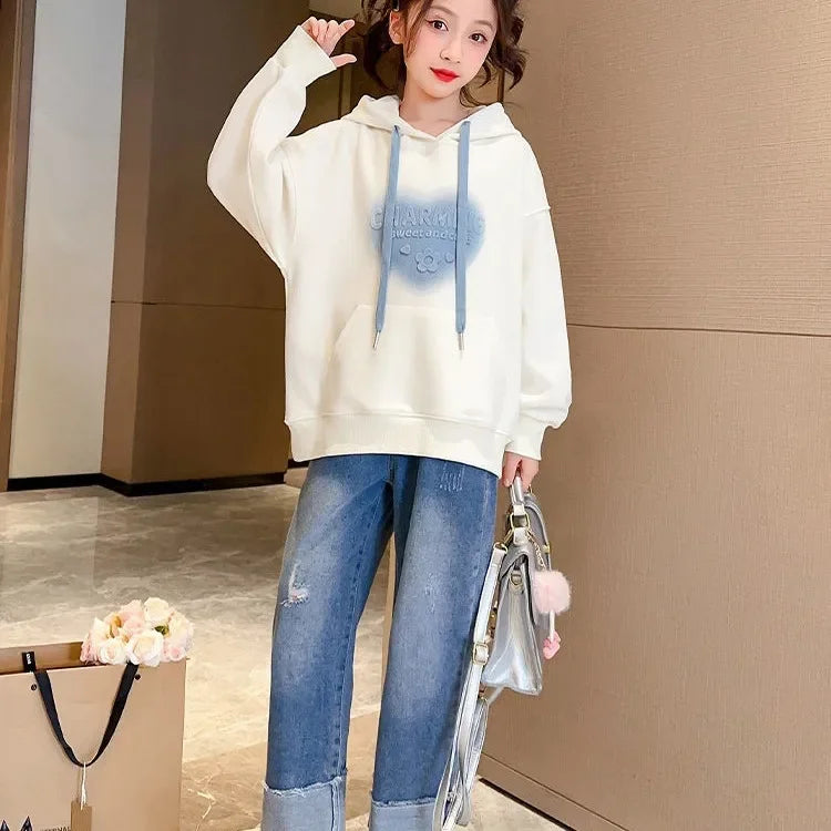 カジュアル可愛いトレーナーパーカー