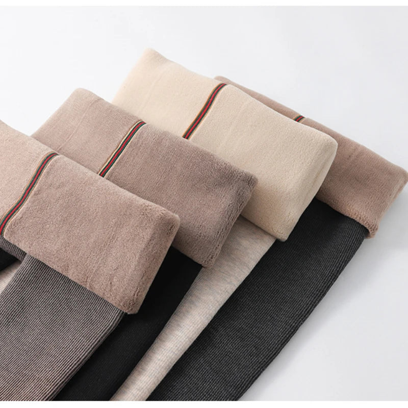 キッズ裏起毛タイツ 冬のあったか厚手レギンス