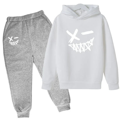 スマイルプリントパーカーセットアップ