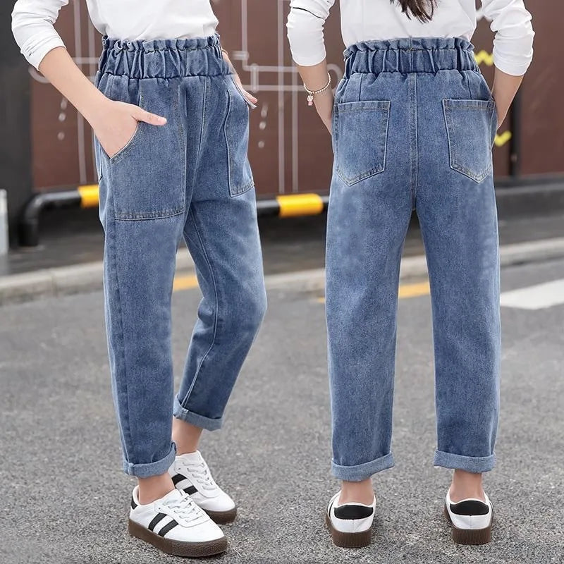 スター&ハート☆キュートデニムパンツ