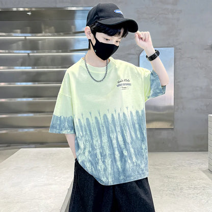 サマータイダイ アウトドアTシャツ