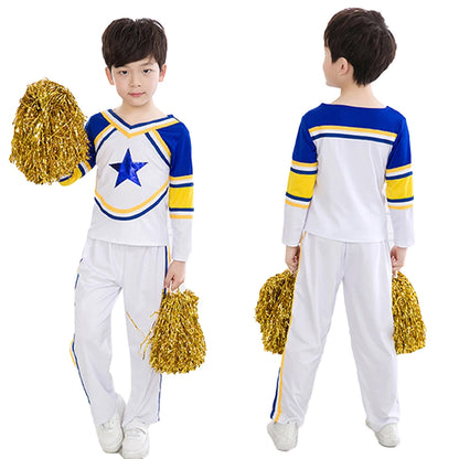 キッズチアリーダー衣装セット★ポンポン&ソックス付き