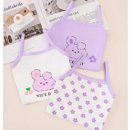 【3種セット】キッズインナー3枚組 コットン100%