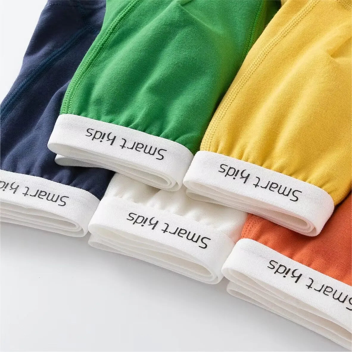 【5枚セット】やわらかコットン♪キッズボクサーパンツ