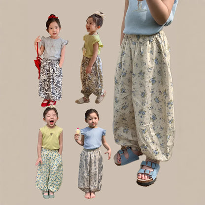 花柄ふんわりバルーンパンツ