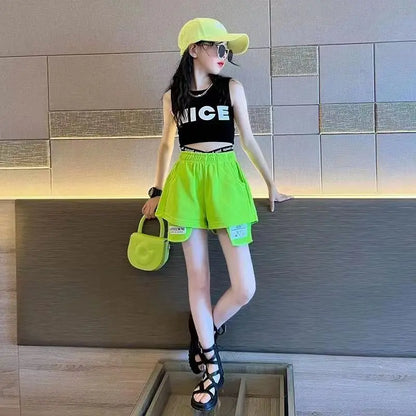 ネオンポップ ダンス セットアップ