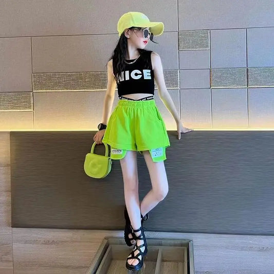 ネオンポップ ダンス セットアップ