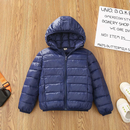 軽量あったか中綿フードジャケット