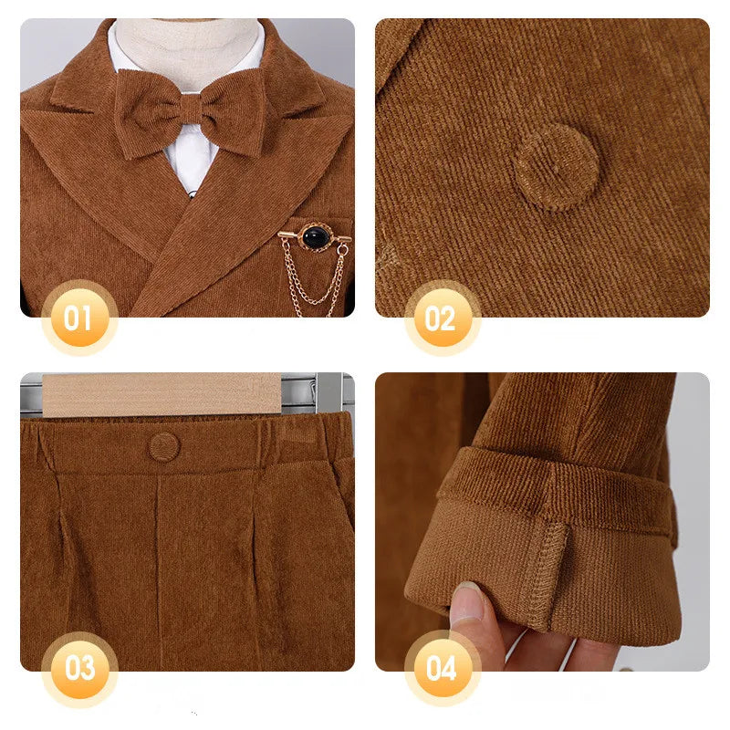 キッズフォーマルスーツ 男の子 ジャケット&パンツセット