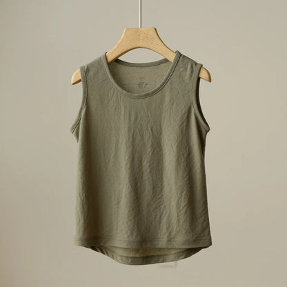 軽やか夏ベスト ノースリーブTシャツ