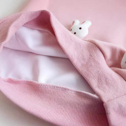 立体うさぎモチーフトレーナー✨春秋キッズプルオーバー