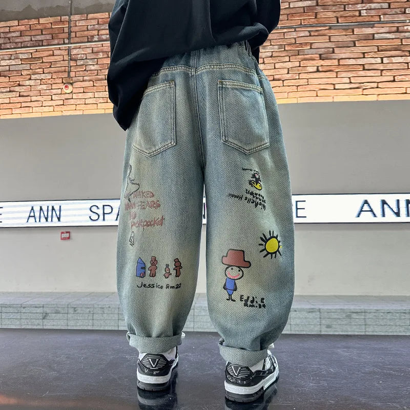 らくがきアーティストデニム