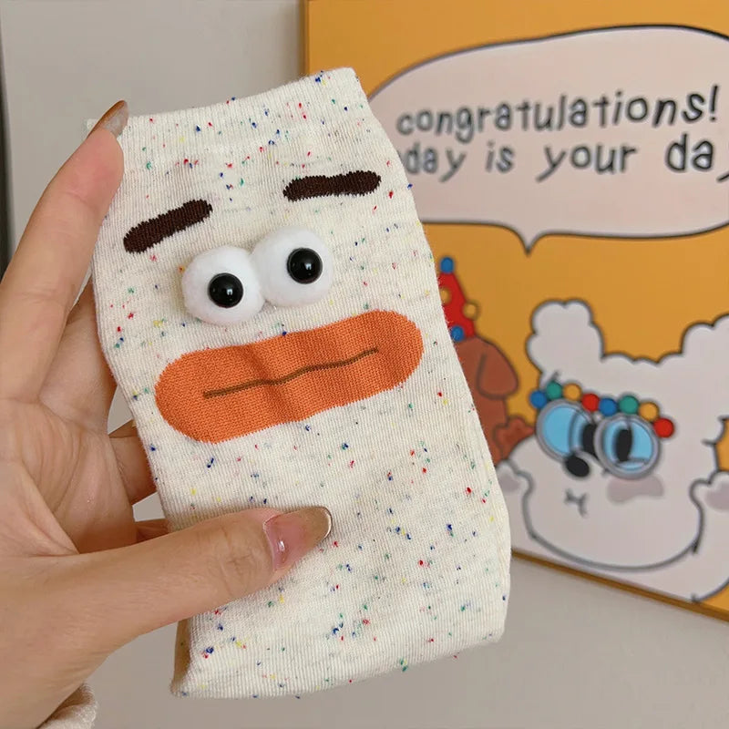 もこもこ おめめソックス 😊