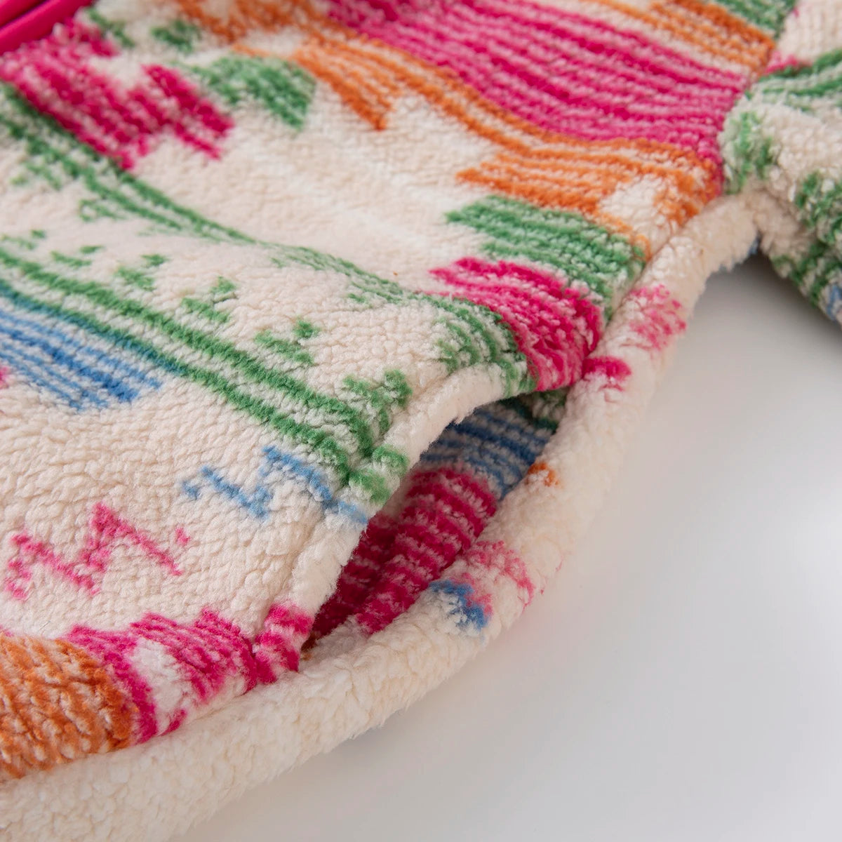 カラフルデザイン✨あったかフリースジャケット