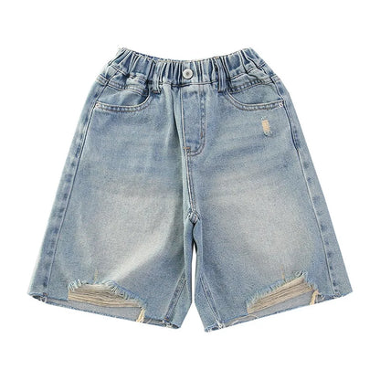 楽ちん♪デニムハーフパンツ🌟