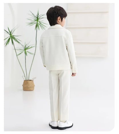 キッズフォーマルスーツ 男の子 ジャケット&パンツセット