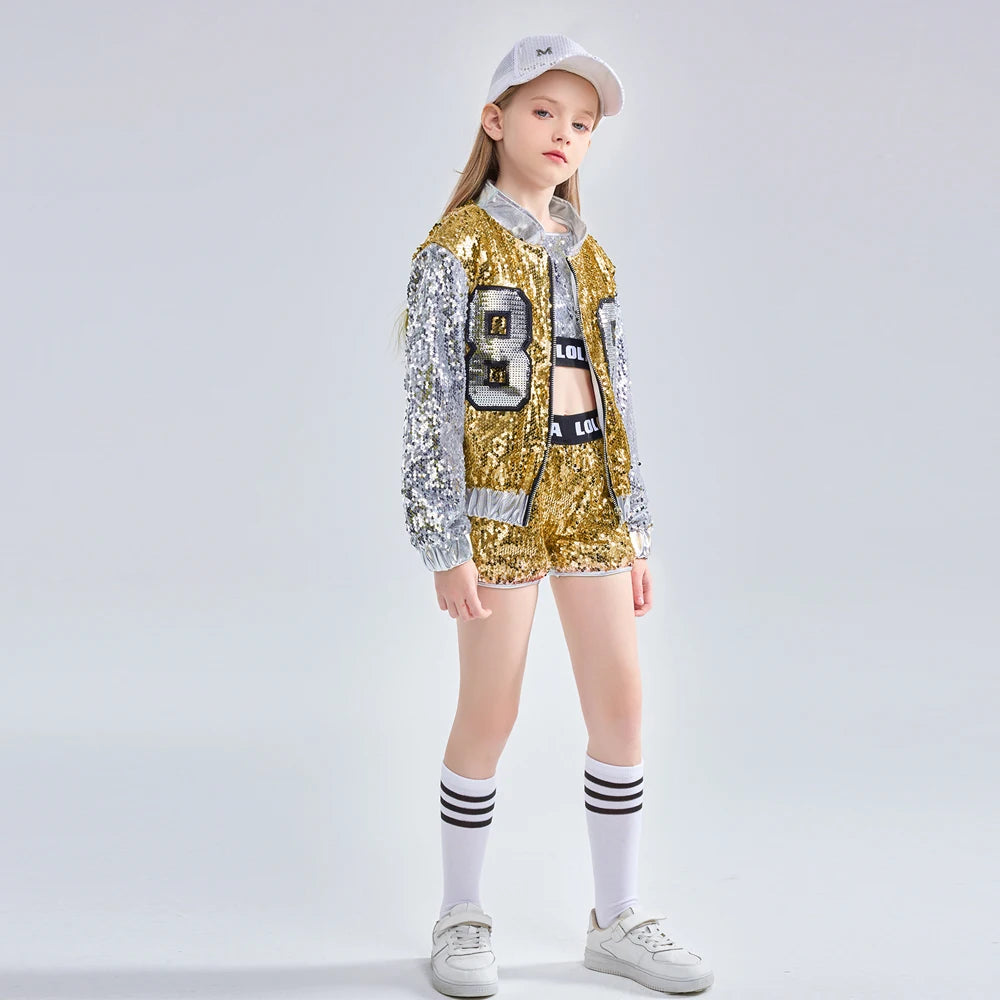 キラキラスパンコール✨ダンス衣装セット