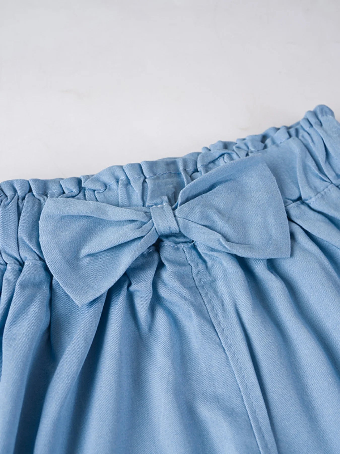 ガーリーリボン♪ワイドクロップドパンツ