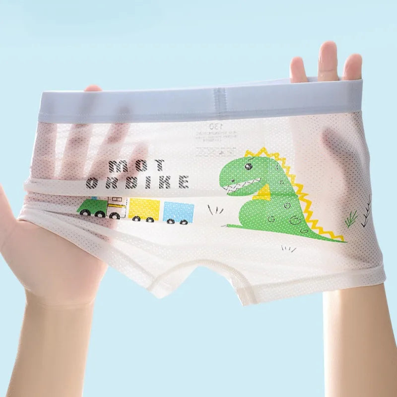 【4枚セット】超通気性！メッシュボクサーパンツ4枚セット