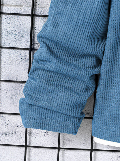 フェイクレイヤード長袖Tシャツ