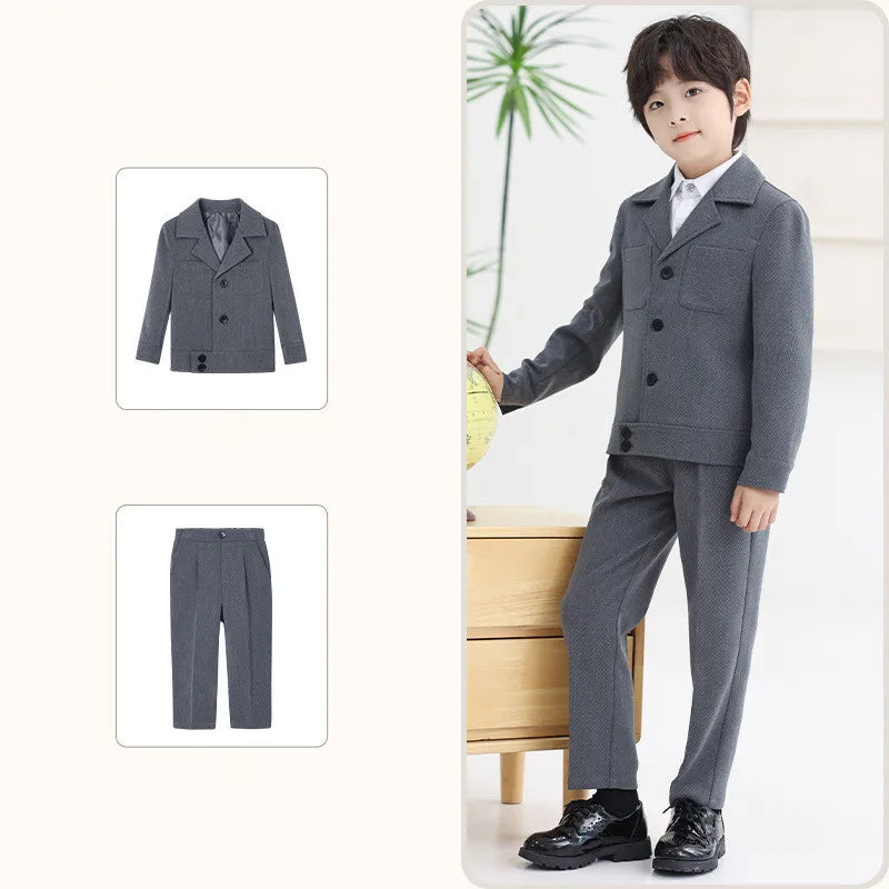 キッズフォーマルスーツ 男の子 ジャケット&パンツセット