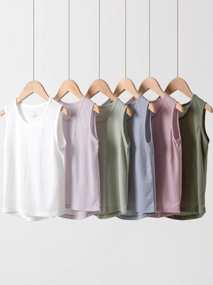 軽やか夏ベスト ノースリーブTシャツ