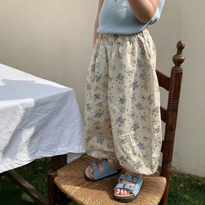 花柄ふんわりバルーンパンツ